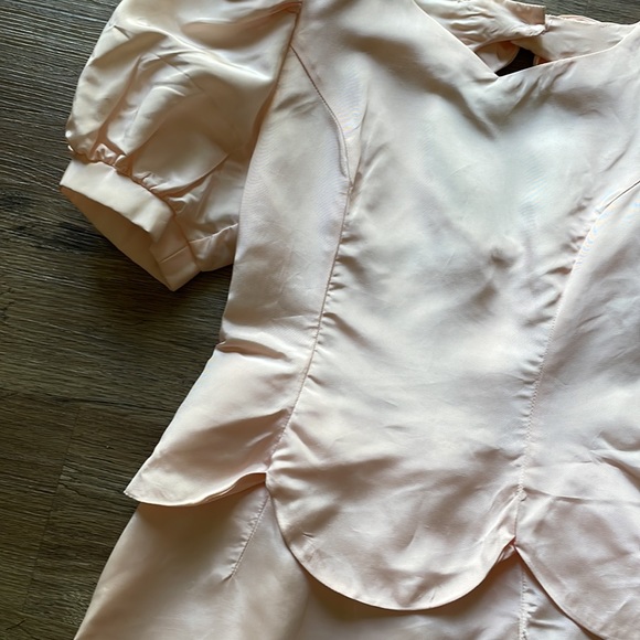 Vintage Pink Jessica McClintock Gunne Sax Dress - Picture 3 of 10